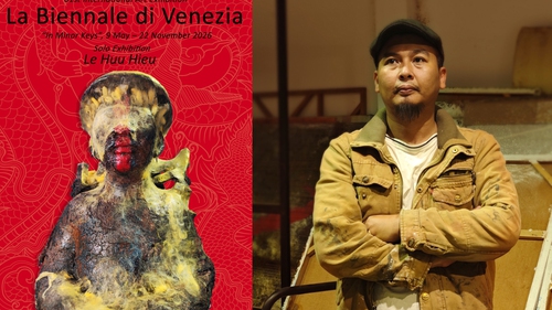 Nghệ sĩ Lê Hữu Hiếu mang triển lãm cá nhân "Tằm" tới Venice Art Biennale lần thứ 61