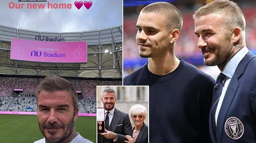 Beckham hé lộ diện mạo sân bóng trị giá hơn 18,5 nghìn tỷ đồng với 1 khán đài mang tên Leo Messi