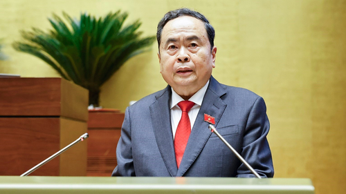 Chủ tịch Quốc hội Trần Thanh Mẫn: Cần làm tốt công tác pháp luật, khẳng định vai trò "đi trước một bước về thể chế"