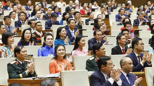 Kỳ họp thứ Nhất, Quốc hội khóa XVI: Xem xét, phê chuẩn việc bổ nhiệm Phó Thủ tướng Chính phủ