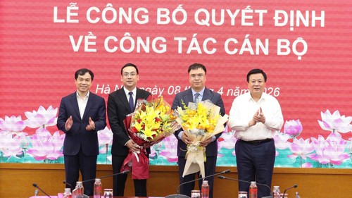 Bổ nhiệm Trợ lý, Thư ký Ủy viên Bộ Chính trị, Giám đốc Học viện Chính trị quốc gia Hồ Chí Minh