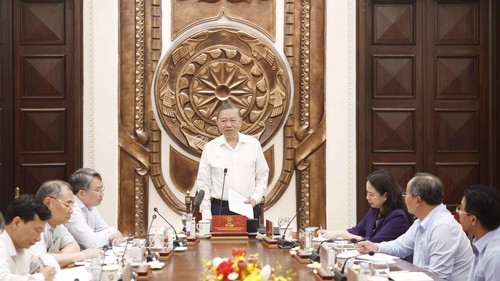 Tổng Bí thư, Chủ tịch nước Tô Lâm làm việc với Phó Chủ tịch nước và Văn phòng Chủ tịch nước