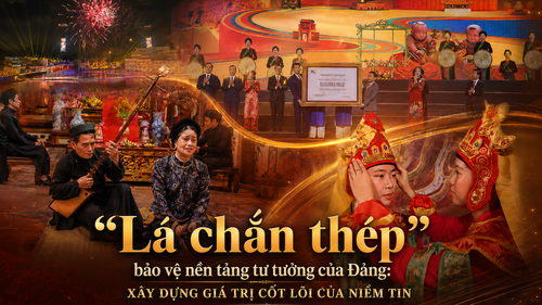 “Lá chắn thép” bảo vệ nền tảng tư tưởng của Đảng: Xây dựng giá trị cốt lõi của niềm tin