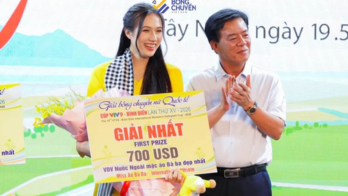 Tin nóng thể thao sáng 20/5: Chủ công 20 tuổi đoạt giải Miss Áo bà ba ở Cúp VTV9 - Bình Điền 2026 
