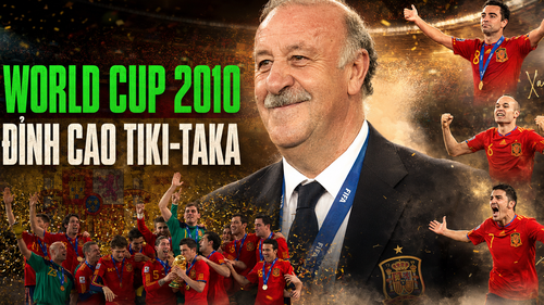 World Cup trong tôi: Tuyển Tây Ban Nha chinh phục đỉnh cao thế giới bằng lối chơi ‘Tiki-taka’