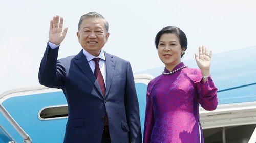Tổng Bí thư, Chủ tịch nước Tô Lâm và Phu nhân lên đường thăm chính thức Thái Lan