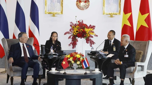 Tổng Bí thư, Chủ tịch nước Tô Lâm hội kiến Chủ tịch Quốc hội Thái Lan