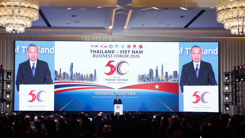 Tổng Bí thư, Chủ tịch nước Tô Lâm dự Diễn đàn doanh nghiệp Việt Nam - Thái Lan năm 2026