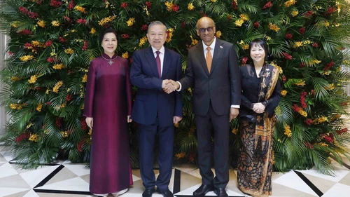 Tổng thống Singapore và Phu nhân chủ trì tiệc chiêu đãi Tổng Bí thư, Chủ tịch nước Tô Lâm và Phu nhân
