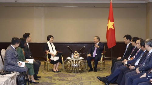 Tổng Bí thư, Chủ tịch nước Tô Lâm tiếp một số tổ chức và doanh nghiệp tại Philippines