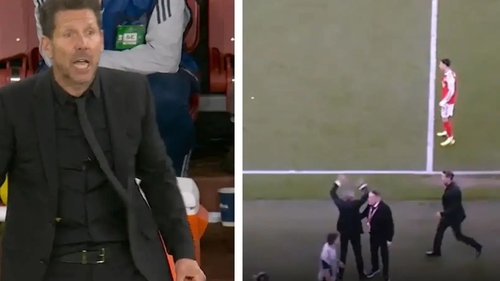 Simeone đòi ăn thua đủ với giám đốc kỹ thuật của Arsenal