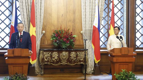 Tổng Bí thư, Chủ tịch nước Tô Lâm và Tổng thống Philippines gặp gỡ báo chí
