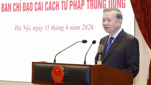Tổng Bí thư, Chủ tịch nước chủ trì Hội nghị tổng kết hoạt động của Ban Chỉ đạo cải cách Tư pháp Trung ương