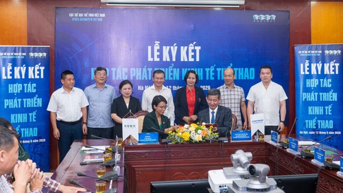 Cục TDTT Việt Nam và Vietcontent ký kết hợp tác phát triển kinh tế thể thao