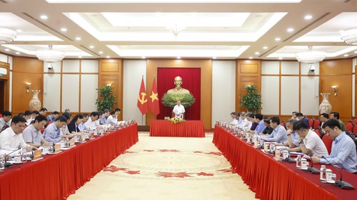 Thông báo Kết luận của Tổng Bí thư, Chủ tịch nước Tô Lâm tại buổi làm việc với Ban Tổ chức Trung ương về trọng tâm công tác xây dựng Đảng, công tác tổ chức, cán bộ