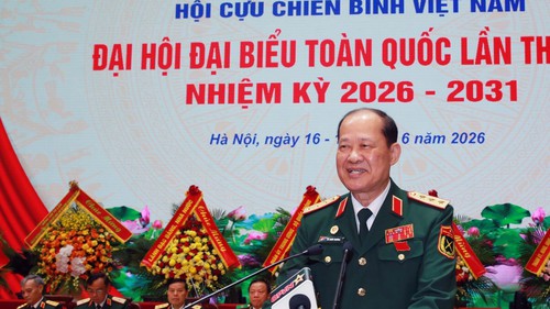Thượng tướng Bế Xuân Trường tái đắc cử Chủ tịch Hội Cựu chiến binh Việt Nam khóa VIII