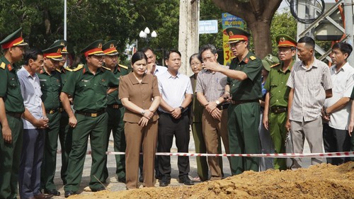 Cần bảo đảm chặt chẽ, khoa học trong thăm dò, tìm kiếm hài cốt liệt sĩ tại đường Trường Chinh