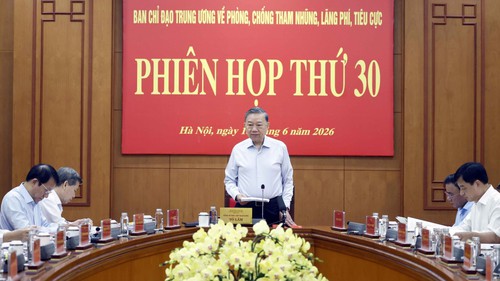 Tổng Bí thư, Chủ tịch nước Tô Lâm chủ trì phiên họp thứ 30 Ban Chỉ đạo Trung ương về phòng, chống tham nhũng, lãng phí tiêu cực