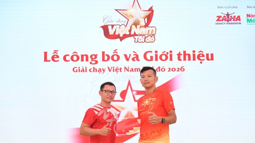 Giải chạy "Việt Nam Tôi Đó - My Vietnam 2026" quy tụ 15.000 VĐV