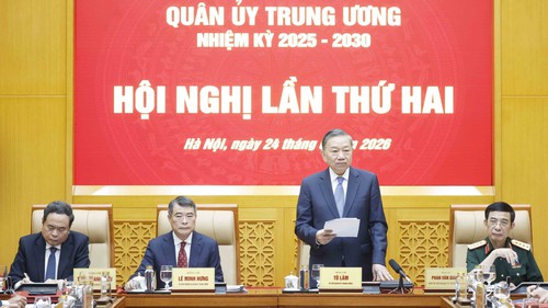 Tổng Bí thư, Chủ tịch nước Tô Lâm chủ trì Hội nghị Quân ủy Trung ương nhiệm kỳ 2025 - 2030 lần thứ hai