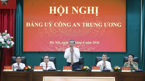 Tổng Bí thư, Chủ tịch nước Tô Lâm dự Hội nghị Đảng ủy Công an Trung ương
