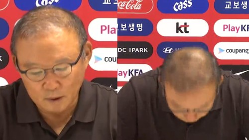 HLV Park Hang Seo thay mặt ĐT Hàn Quốc cúi đầu xin lỗi sau khi bị loại ở World Cup 2026