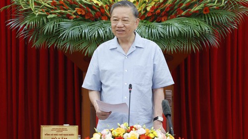 Tổng Bí thư, Chủ tịch nước Tô Lâm chủ trì cuộc làm việc về Đề án đổi mới mô hình phát triển đất nước