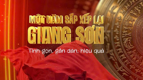 Trực tiếp Phim tài liệu "Một năm sắp xếp lại giang sơn - Tinh gọn, gần dân, hiệu quả" (20h10, VTV1)