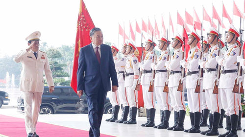 Tổng Bí thư, Chủ tịch nước Tô Lâm dự Lễ kỷ niệm 80 năm Ngày truyền thống lực lượng An ninh nhân dân