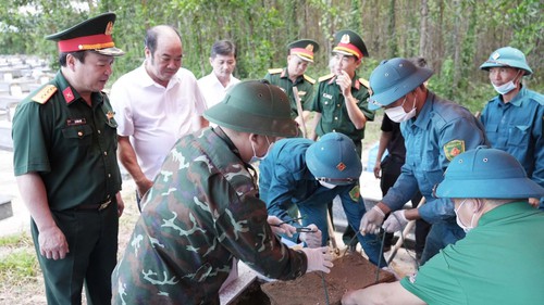 Chiến dịch 500 ngày đêm: Thống nhất trình tự xác minh thông tin, tìm kiếm, quy tập mộ liệt sĩ tập thể