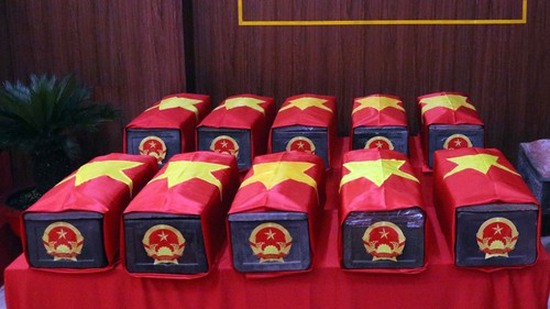 Đã quy tập 93 bộ hài cốt liệt sĩ và 2 bộ hài cốt liệt sĩ tập thể tại Công viên Lê Thị Riêng
