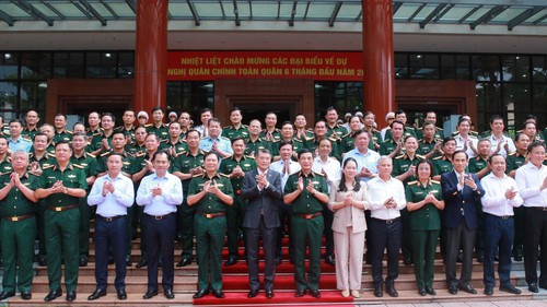 Thủ tướng dự Hội nghị quân chính toàn quân 6 tháng đầu năm 2026