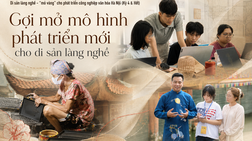 Di sản làng nghề - "mỏ vàng" cho phát triển công nghiệp văn hóa Hà Nội (Kỳ 4&Hết): Gợi mở mô hình phát triển mới cho di sản làng nghề