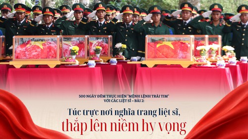 500 ngày đêm thực hiện "mệnh lệnh trái tim" với các liệt sĩ - Bài 2: Túc trực nơi nghĩa trang liệt sĩ, thắp lên niềm hy vọng