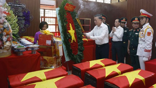 Thư của Tổng Bí thư, Chủ tịch nước Tô Lâm nhân dịp kỷ niệm 79 năm Ngày Thương binh - Liệt sĩ