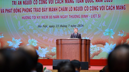 Thủ tướng Lê Minh Hưng: Chăm lo người có công với cách mạng là chủ trương nhất quán, thể hiện tính nhân văn sâu sắc