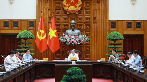 Thủ tướng Lê Minh Hưng làm việc với các bộ về xây dựng khung kiến trúc tổng thể quốc gia số