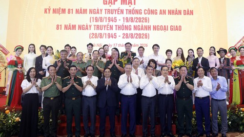 Tổng Bí thư, Chủ tịch nước dự gặp mặt kỷ niệm 81 năm truyền thống Công an nhân dân và ngành Ngoại giao