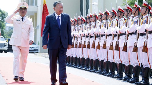 Tổng Bí thư, Chủ tịch nước Tô Lâm thăm Học viện Kỹ thuật và Công nghệ an ninh