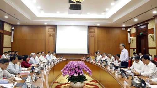 Thông báo Kết luận của Tổng Bí thư, Chủ tịch nước Tô Lâm tại Phiên họp Ban Chỉ đạo Trung ương thực hiện Nghị quyết 57