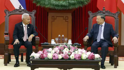 Tổng Bí thư, Chủ tịch nước tiếp Chủ tịch Quốc hội kiêm Chủ tịch Hạ viện Thái Lan