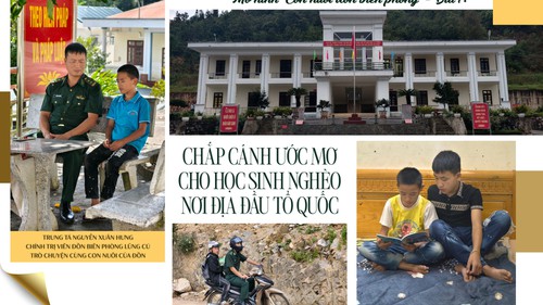 Mô hình "Con nuôi đồn biên phòng": Chắp cánh ước mơ cho học sinh nghèo nơi địa đầu Tổ quốc