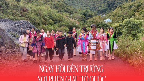 Ngày hội đến trường nơi phên giậu Tổ quốc