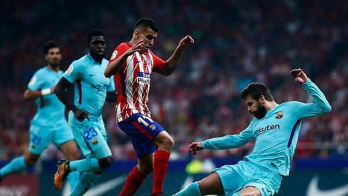 Xem trực tiếp Atletico vs Barcelona (25/11, 2h45) ở đâu?