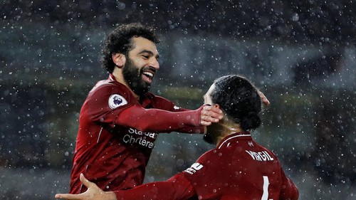VIDEO Wolves 0-2 Liverpool: Salah và Van Dijk giúp Liverpool dẫn trước Man City 4 điểm