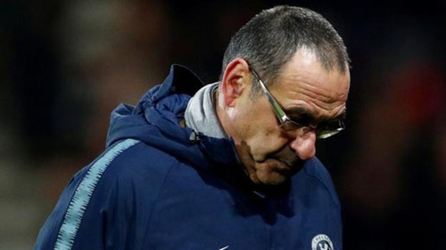 TIẾT LỘ: Sarri bỏ về một mình sau trận Chelsea thua sốc trước Bournemouth