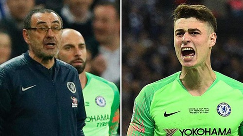 TIẾT LỘ: Nội bộ Chelsea chia rẽ sau sự cố của Kepa và Sarri