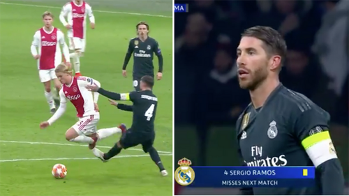 Sergio Ramos xứng danh ‘bậc thầy của nghệ thuật hắc ám’ vì hành động này ở phút 89