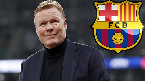 CẬP NHẬT: HLV Ronald Koeman dẫn dắt Barcelona