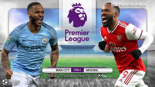 Soi kèo nhà cái Man City vs Arsenal. Ngoại hạng Anh vòng 5. Trực tiếp K+ PM